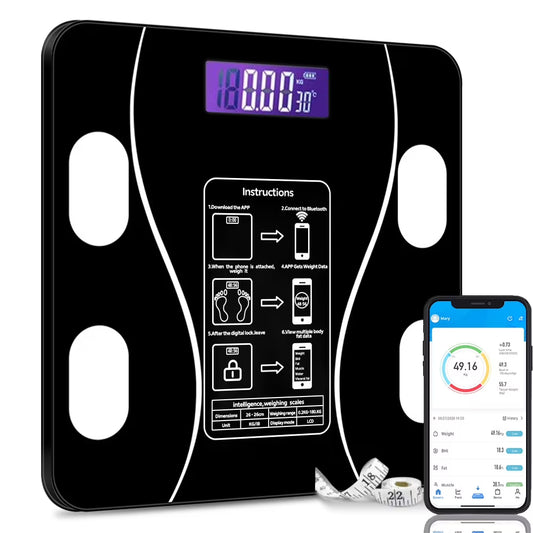 Bluetooth bathroom scale