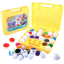 Matching eggs – 26 pieces: