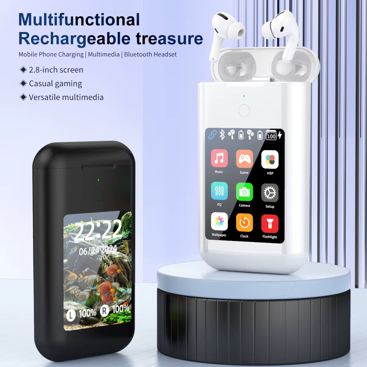 Wireless Earbuds with Smart Case