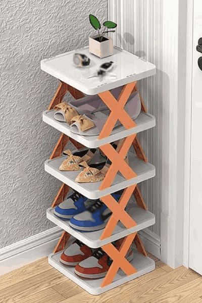 Creative multipurpose shoe rack