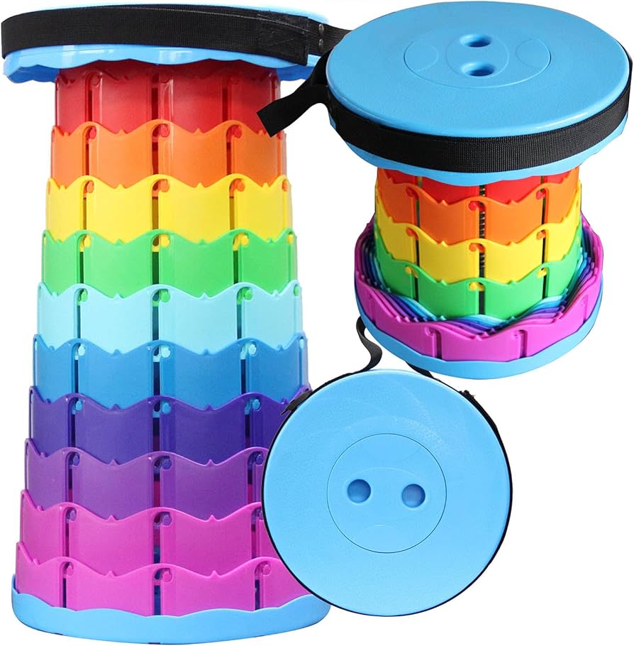 Foldable telescopic stool 4.0